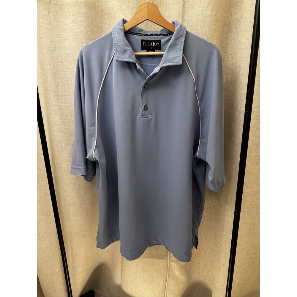 FootJoy XL Blue Golf Polo | Brambleton Golf Club Logo
